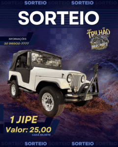 sorteio rifa JEEP