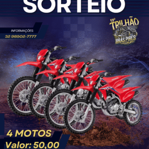 sorteio rifa moto