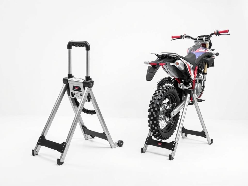 Cavalete Dobrável AMX para motos off-road Cavalete Dobrável AMX para motos off-road