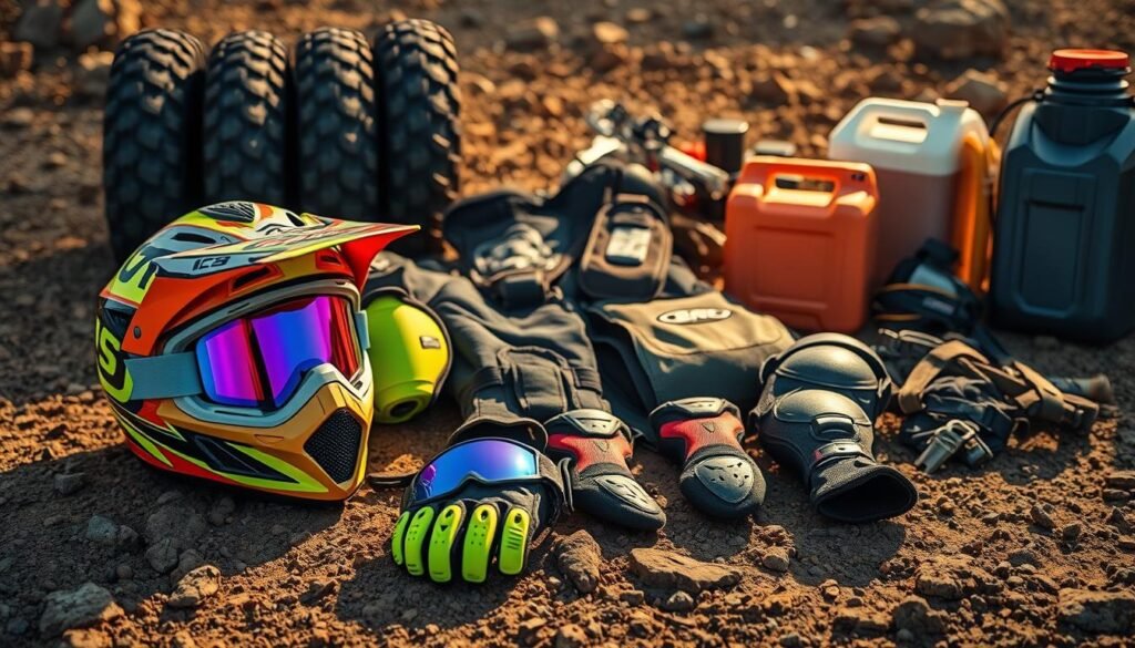 acessórios essenciais para motocross