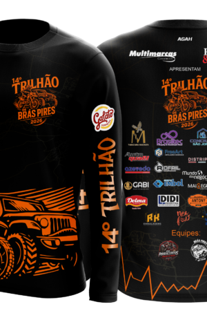 CAMISETA MANGA LONGA UNISSEX OFICIAL TRILHÃO 2026